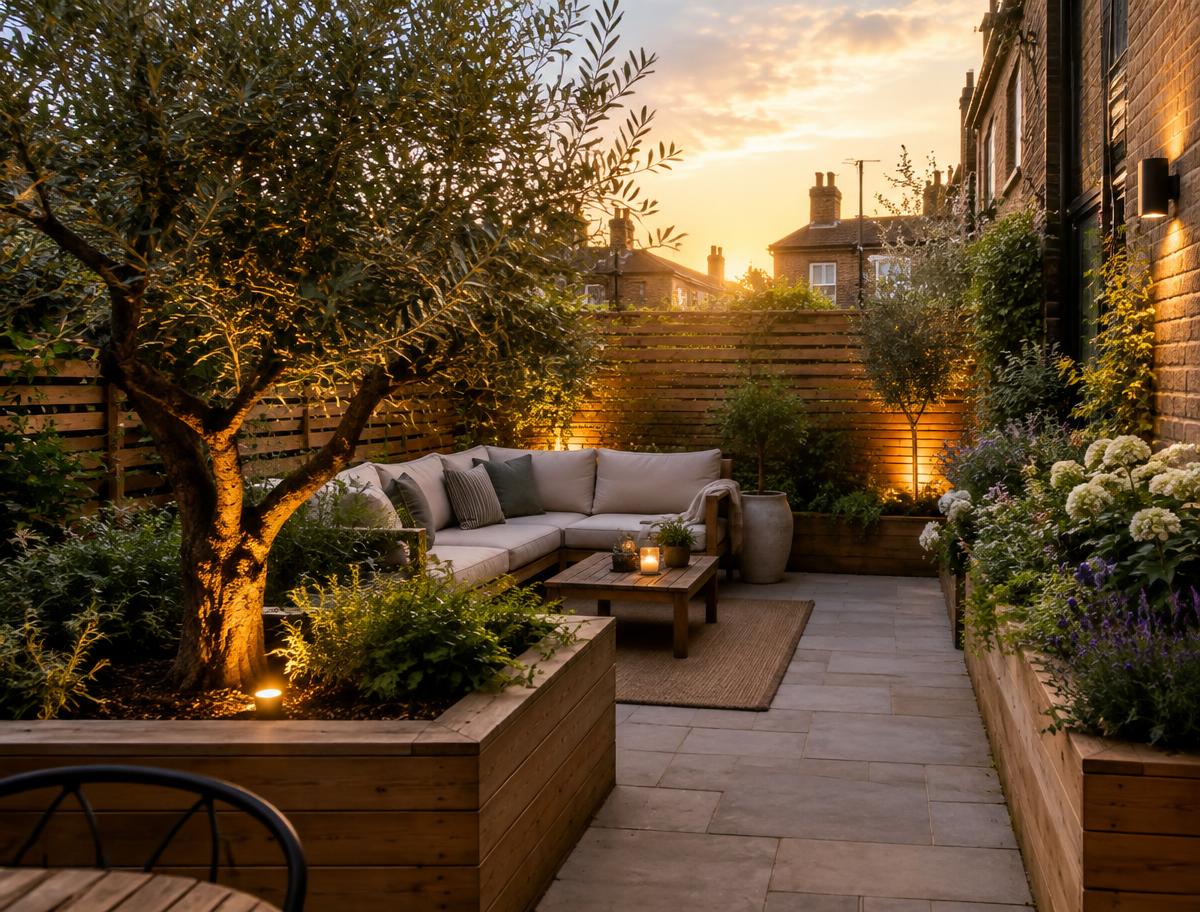 Garden project in Bow